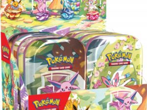 Prismatic Evolutions: Mini Tin Display