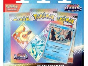 Prismatic Evolutions: Tech Sticker Collection - Glaceon
