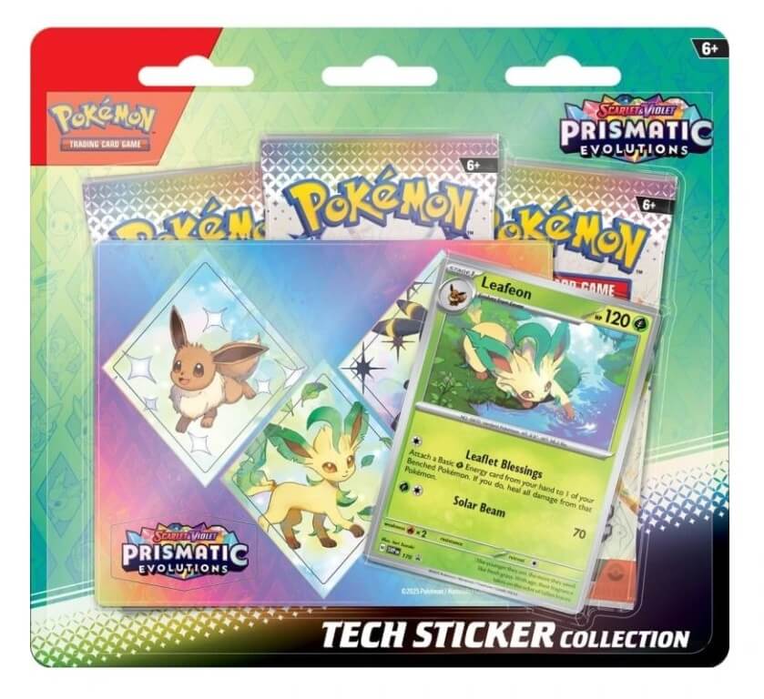 Prismatic Evolutions: Tech Sticker Collection - Leafeon