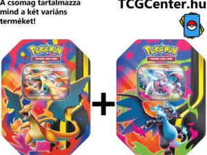 Mega Charizard Tin Páros csomag